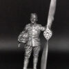 Пилот авиационных частей. Россия, 1914-17 гг. Оловянная военно-историческая миниатюра, пьютер, чернение