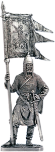 Русский ратник со стягом Св.Георгия