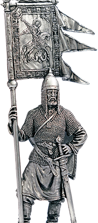 Русский ратник со стягом Св.Георгия