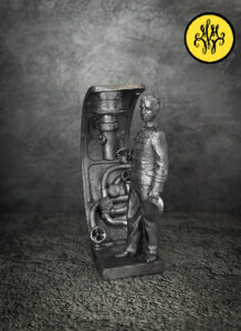 Александр Иванович Маринеско. Военно-историческая миниатюра. Оловянная фигурка, чернение