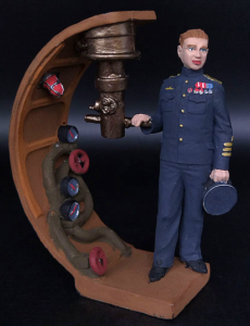 Александр Иванович Маринеско. Военно-историческая миниатюра, пьютер, акриловые краски.