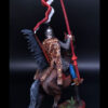 Польский гусар Придворной хоругви, 1605 год, Оловянная военно-историческая миниатюра, пьютер, акриловые краски