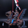 Польский гусар Придворной хоругви, 1605 год, Оловянная военно-историческая миниатюра, пьютер, акриловые краски
