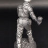 Краснофлотец с автоматом ППШ и гранатой. Оловянная военно-историческая миниатюра, пьютер, чернение