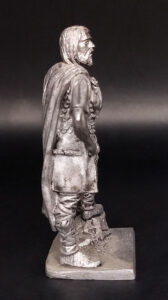 Валлийский вождь. Оловянная военно-историческая миниатюра, пьютер, чернение