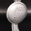 Римская богиня Минерва. Оловянная военно-историческая миниатюра, пьютер, чернение