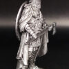 Англо-Саксонский воин, 10 в. Оловянная военно-историческая миниатюра, пьютер, чернение