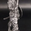 Средневековый Мусульманский воин. Оловянная военно-историческая миниатюра, пьютер, чернение