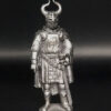 Тамплиер. Военно-историческая миниатюра. Фигурка из пьютера, литье, пайка, чернение.
