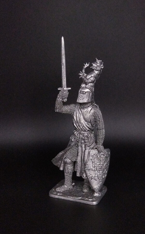 Дитхельм Гоэли (1254-1276), военно-историческая миниатюра, пьютер, чернение