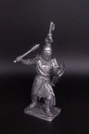 Вильгельм фон Глиерс (1267-1308), военно-историческая миниатюра, пьютер, чернение