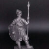 Древнерусский воин, военно-историческая миниатюра, пьютер, чернение