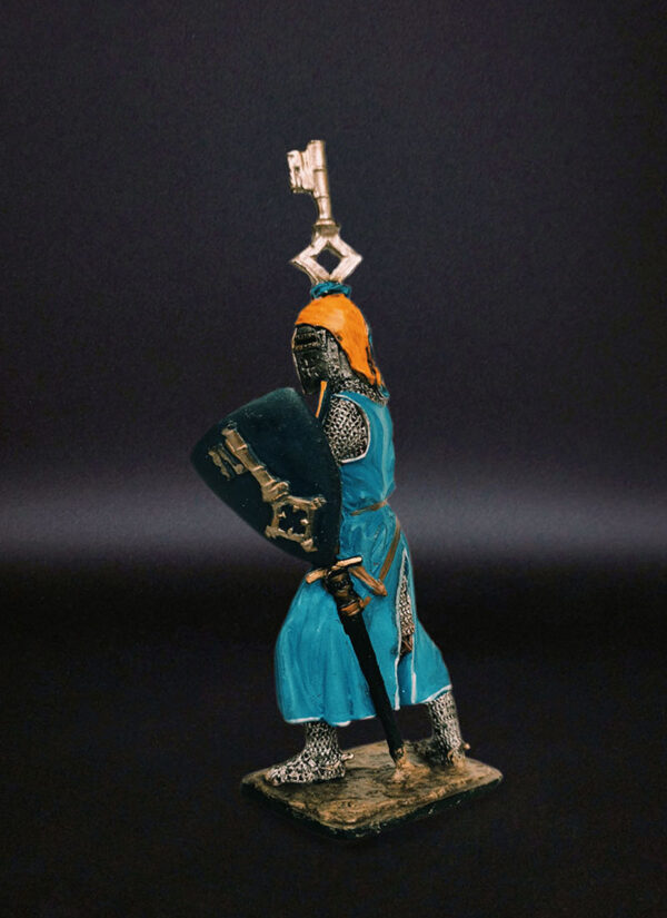 Вильгельм фон Глиерс (1267-1308), военно-историческая миниатюра, пьютер, акриловые краски