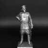 Маршал СССР Р. Я. Малиновский. Военно-историческая миниатюра, пьютер, пайка, чернение