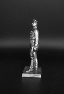 Маршал СССР Фёдор Иванович Толбухин. Историческая миниатюра, пьютер, чернение