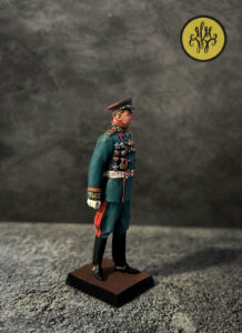 Маршал СССР Фёдор Иванович Толбухин. Военно-историческая миниатюра, полуколлекционная роспись, пьютер
