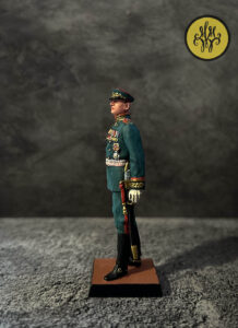 Маршал СССР Фёдор Иванович Толбухин. Военно-историческая миниатюра, полуколлекционная роспись, пьютер