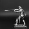 Стрелок армии США. Военно-историческая миниатюра, пьютер, чернение