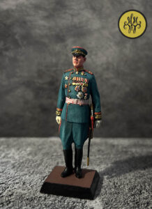 Маршал СССР Александр Михайлович Василевский. Военно-историческая миниатюра. Полуколлекционная роспись акриловыми красками.