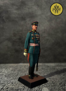 Маршал СССР Александр Михайлович Василевский. Военно-историческая миниатюра. Полуколлекционная роспись акриловыми красками.