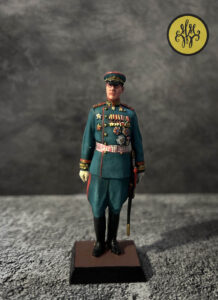 Маршал СССР Александр Михайлович Василевский. Военно-историческая миниатюра. Полуколлекционная роспись акриловыми красками.