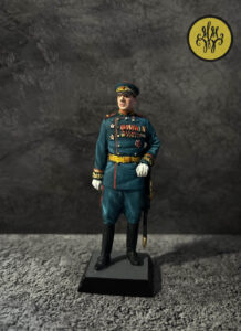 Маршал СССР Семён Константинович Тимошенко. Военно-историческая миниатюра. Полуколлекционная роспись акриловыми красками.