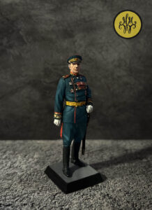 Маршал СССР Семён Константинович Тимошенко. Военно-историческая миниатюра. Полуколлекционная роспись акриловыми красками.