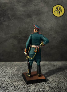 Маршал СССР Родион Яковлевич Малиновский. Военно-историческая мириатюра, полуколлекционная роспись