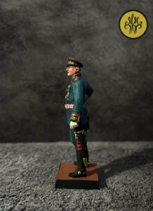 Маршал СССР Родион Яковлевич Малиновский. Военно-историческая мириатюра, полуколлекционная роспись
