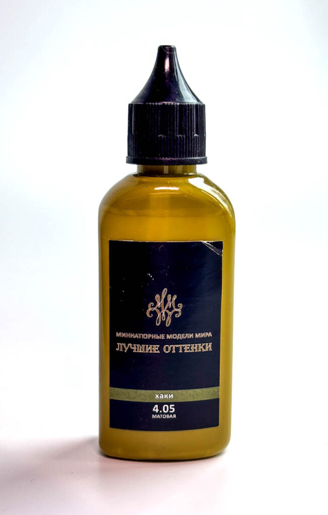 Краска акриловая "Лучшие оттенки", матовая, хаки