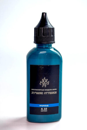 Краска акриловая Лучшие оттенки, матовая, изумруд
